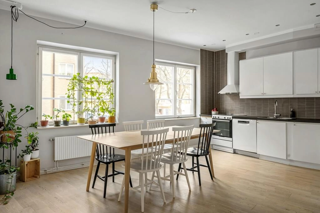 Kitchen with old furniture
