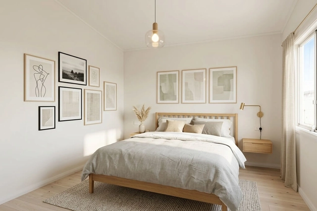 Redesigned Scandinavian Bedroom