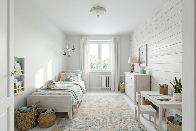 Renovated Coastal Kids Room